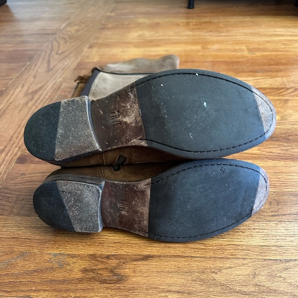 Frye Brown Suede Over the Knee Boots Woman's Size 10 - Picture 9 of 13